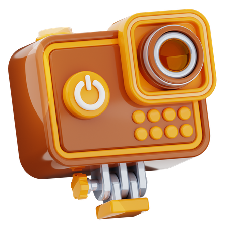 Action-Kamera  3D Icon