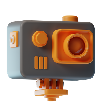 Action-Kamera  3D Icon