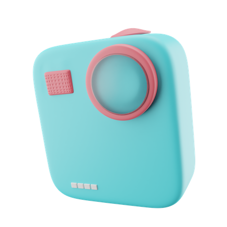 Action-Kamera  3D Icon