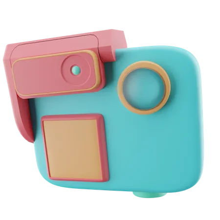 Action-Kamera  3D Icon