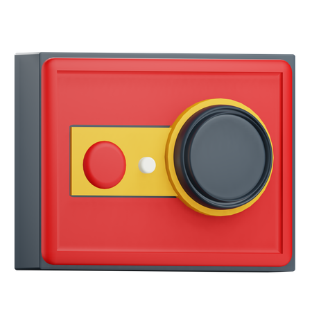 Action-Kamera  3D Icon