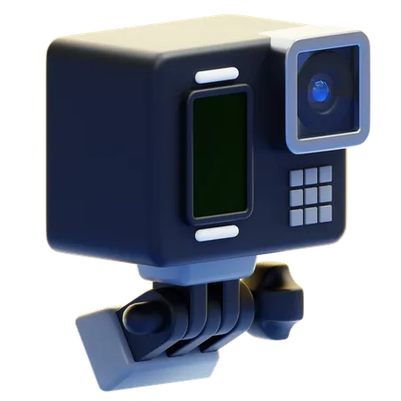 Action-Kamera  3D Icon