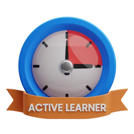 Active Learning  3D Icon