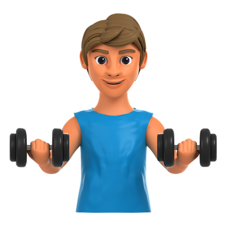 Activité de remise en forme  3D Icon