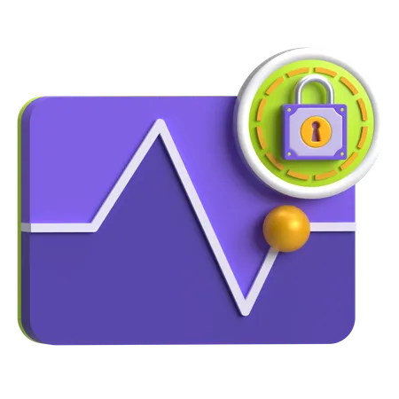 Activity Monitoring  3D Icon