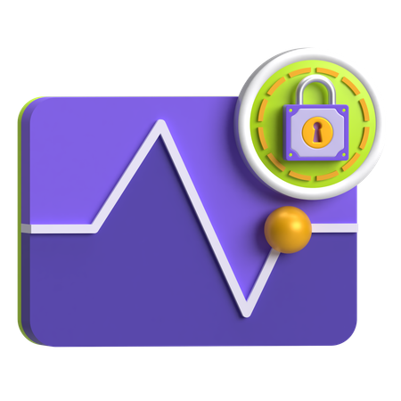 Activity Monitoring 3D Icon
