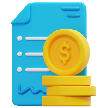 Activo financiero  3D Icon