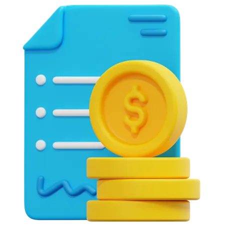 Activo financiero  3D Icon