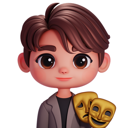 Actor  3D Icon