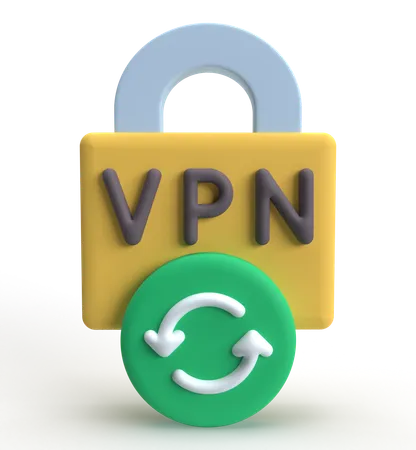 Actualiser le VPN  3D Icon