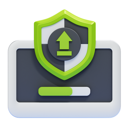 Actualización de seguridad  3D Icon