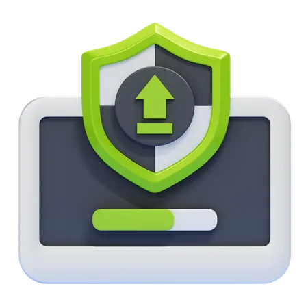 Actualización de seguridad  3D Icon