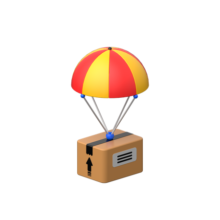 Actualizaciones de entrega de paquetes.  3D Icon