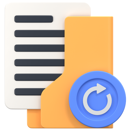 Actualizar carpeta  3D Icon