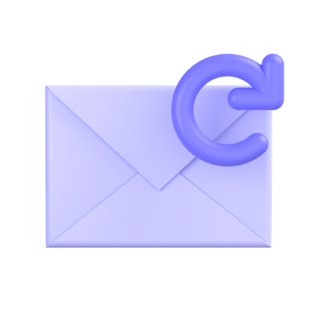 Actualizar correo  3D Icon