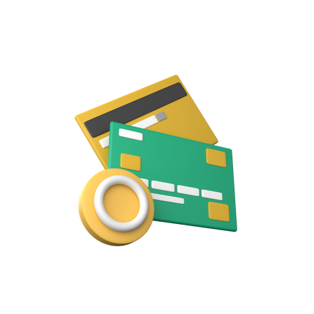 Actualizar tarjeta de crédito  3D Icon