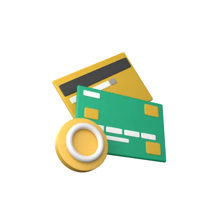 Actualizar tarjeta de crédito  3D Icon