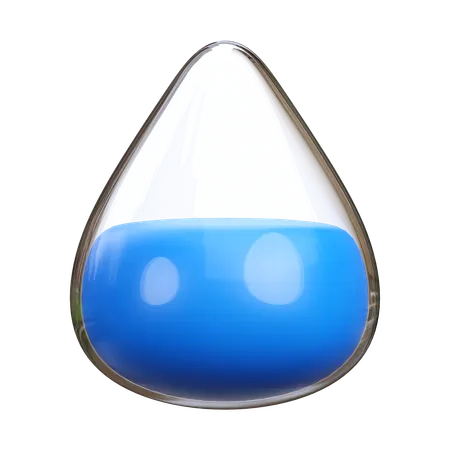 Color de agua  3D Icon