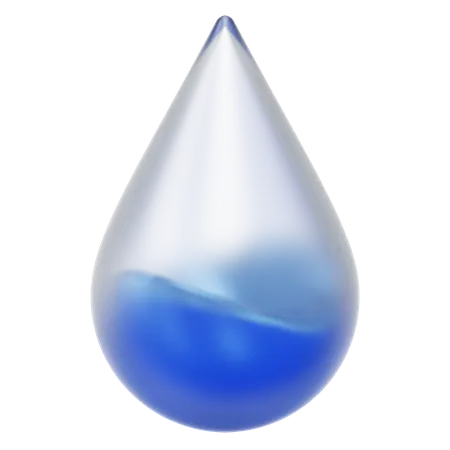 Color de agua  3D Icon