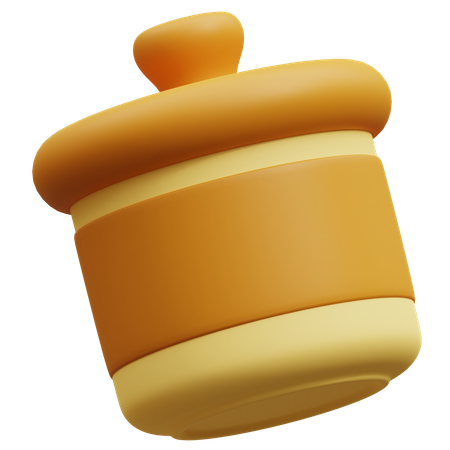 Pote de açúcar  3D Icon