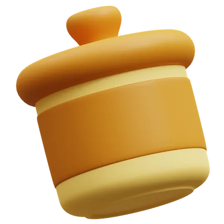 Pote de açúcar  3D Icon