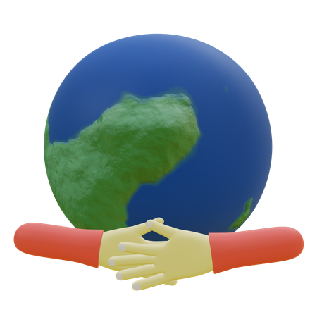 Acuerdo global  3D Icon