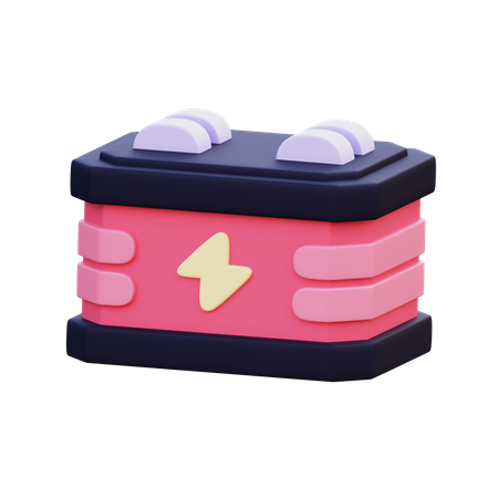 Acumulador  3D Icon