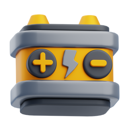Acumulador  3D Icon
