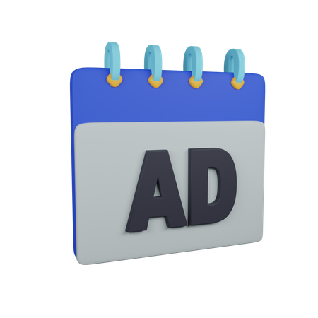 Ad schedule  3D Icon