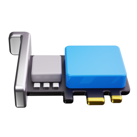 Adaptateur de réseau  3D Icon