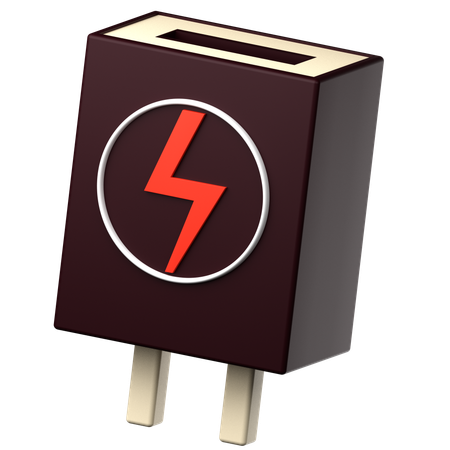 Adaptor 3D Icon