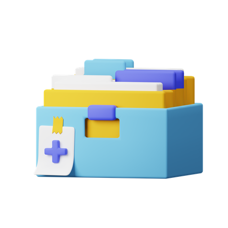 Add Archive  3D Icon