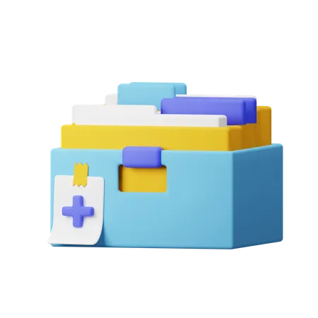 Add Archive  3D Icon