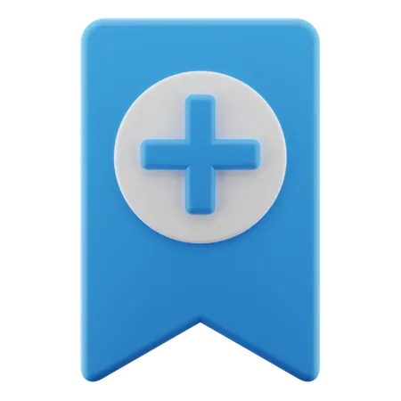 Add Bookmark  3D Icon