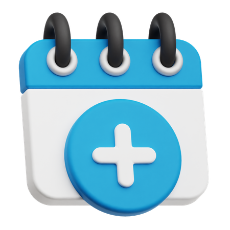 Add Calendar  3D Icon