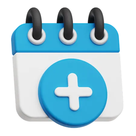 Add Calendar  3D Icon