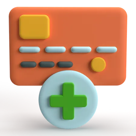 Add Card  3D Icon