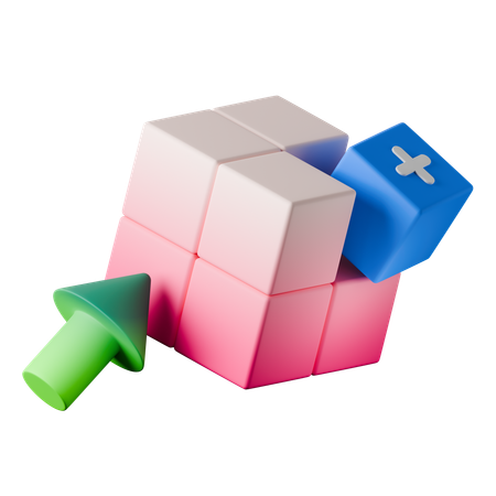 コンポーネントを追加  3D Icon