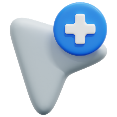 Add Cursor  3D Icon