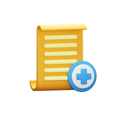 Add Document  3D Icon