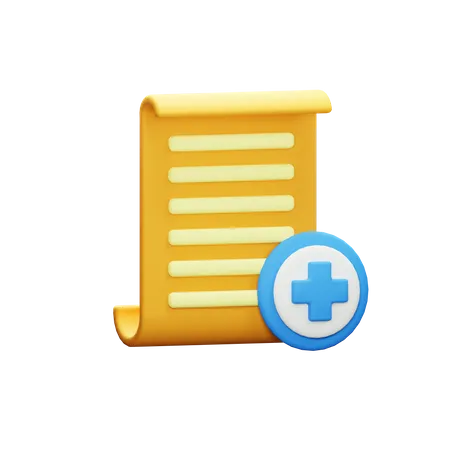 Add Document  3D Icon