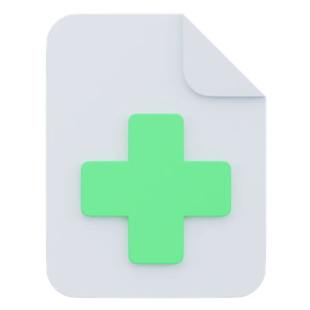 Add Document  3D Icon