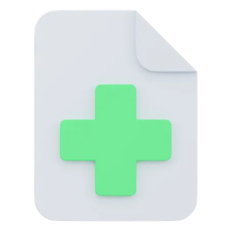 Add Document  3D Icon