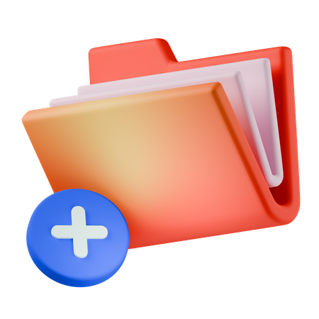 Add Document  3D Icon