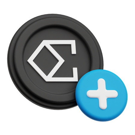 Add Ethena  3D Icon