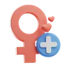 Add Female Symbol