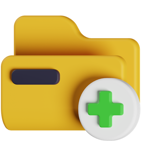 Add file  3D Icon