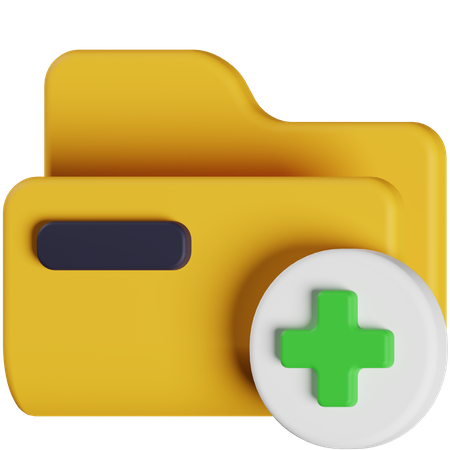 Add file  3D Icon