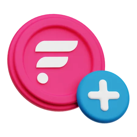 Add Flare  3D Icon