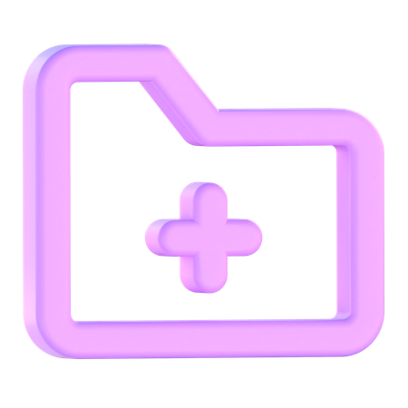 フォルダーを追加  3D Icon